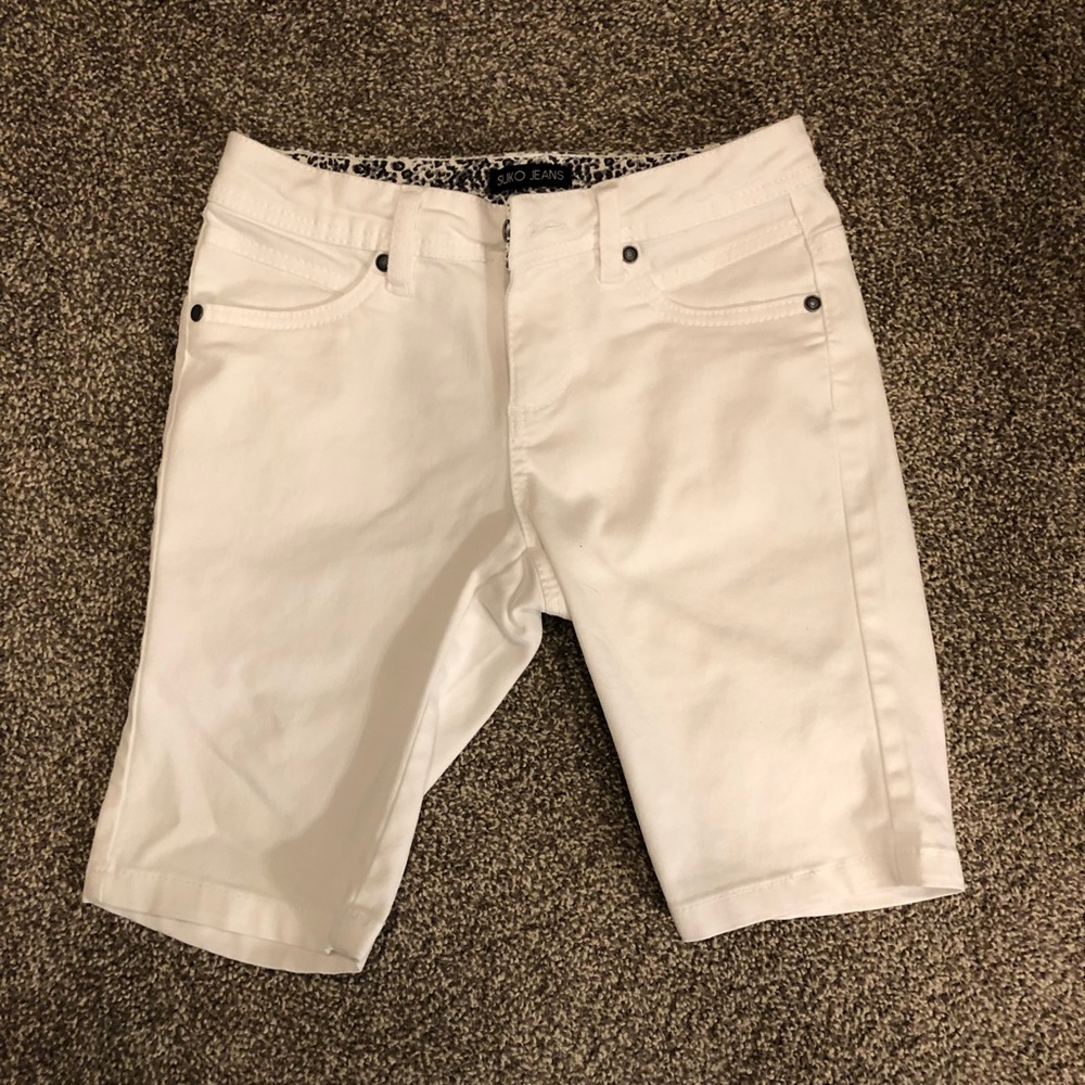 White shorts